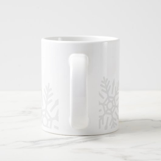 Minimal Festive Joy Tasse (Rückseite)