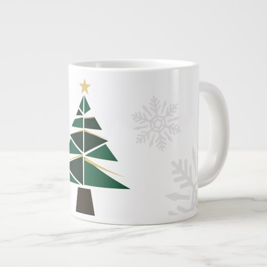 Minimal Festive Joy Tasse (Vorderseite Rechts)