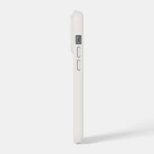 Minimal Flax Phone Case iPhone Hülle (Linke Seite)