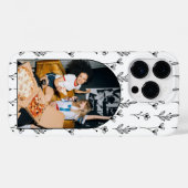 Minimal floral Custom Foto iPhone 14 Fall Case-Mate iPhone Hülle (Rückseite (Horizontal))