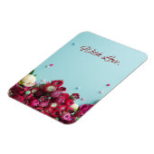 Minimal Floral Greeting Card – With Love Botanical Magnet (Linke Seite)