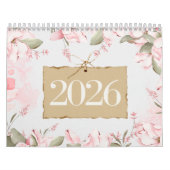 Minimal Floral Quote Calendar Kalender (Titelbild)