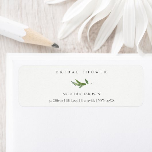 Minimal Foliage Greenerity Address Brautparty (Insitu)