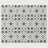 Minimal Folk Geometry Seamless Pattern  Geschenkpapier (Flach)
