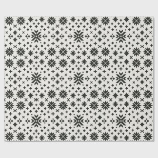 Minimal Folk Geometry Seamless Pattern  Geschenkpapier