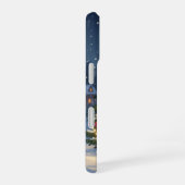 Minimal Forest Cat iPhone Case 16 Hülle (Rechte Seite)