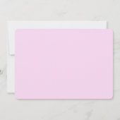 Minimal Foto Sweet 16 Geburtstagsparty Einladung (Rückseite)