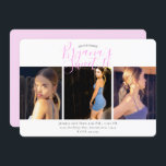 Minimal Foto Sweet 16 Geburtstagsparty Einladung<br><div class="desc">Anpassen mit Text für jedes Ereignis.</div>