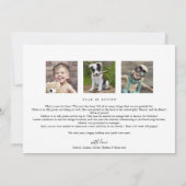 Minimal frohe Weihnachten Jahr in Überprüfung Land (Rückseite)