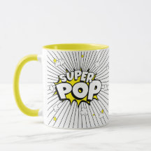 Minimal Fun SUPER POP! Popcorn Pun | Pop Art