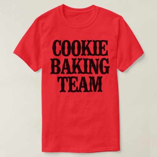 Minimal Funny Cookie Backteam 2359 T-Shirt (Design vorne)