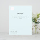 Minimal für das Logo "Pale Blue Business Marketing (Stehend Vorderseite)