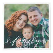 Minimal für Familienskripte & Elegante 5 FotoColla Würfel (Vorderseite)