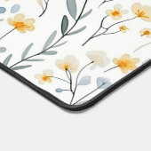 Minimal Gentle Colorful Garden Wildblumen Kinderzi Schreibtischunterlage (Ecke)