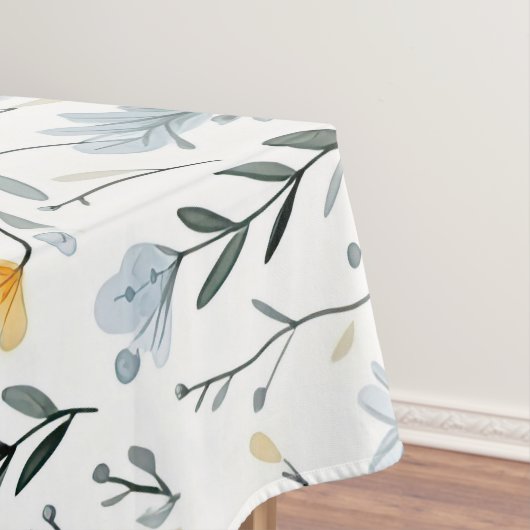 Minimal Gentle Colorful Garden Wildblumen Kinderzi Tischdecke (Beispiel)