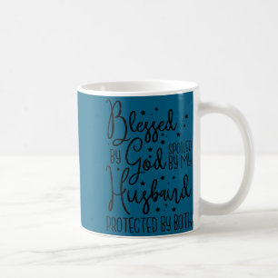 Minimal gesegneter Gott hat meinen Mann verwöhnt Kaffeetasse