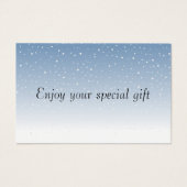 Minimal Gift Certificate Card for Small Businesses (Vorderseite)