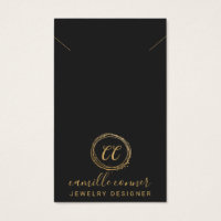 Minimal Gold Monogram Schmuck Designer Necklace