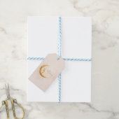 Minimal Gold Ramadan Kareem Stick– Elegant Islamic Geschenkanhänger (Mit Garn)