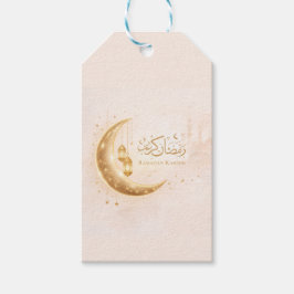 Minimal Gold Ramadan Kareem Stick– Elegant Islamic Geschenkanhänger