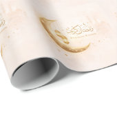 Minimal Gold Ramadan Stickers– Elegant Islamic Geschenkpapier (Rolleneckpunkt)