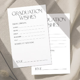 Minimal Graceful Elegance Graduate Beratung & Wüns