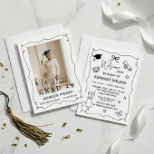 Minimal Graduation Invitation | Class of 2026  Einladung
