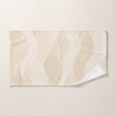 Minimal Grain Texture ,Soft, Neutral pattern Badhandtuch Set (Handtuch)