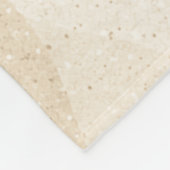 Minimal Grain Texture ,Soft, Neutral pattern Fleecedecke (Ecke)