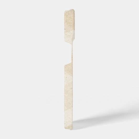 Minimal Grain Texture ,Soft, Neutral pattern iPhone Hülle (Rechte Seite)