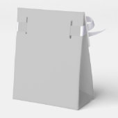 Minimal grau am Abend vor der Probe Abendessen Geschenkschachtel (Rückseite)