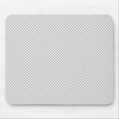 Minimal Grey Polka Dot Pattern Mousepad (Vorne)
