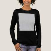 Minimal Grey Polka Dot Pattern  Tri-Blend Shirt (Vorderseite)