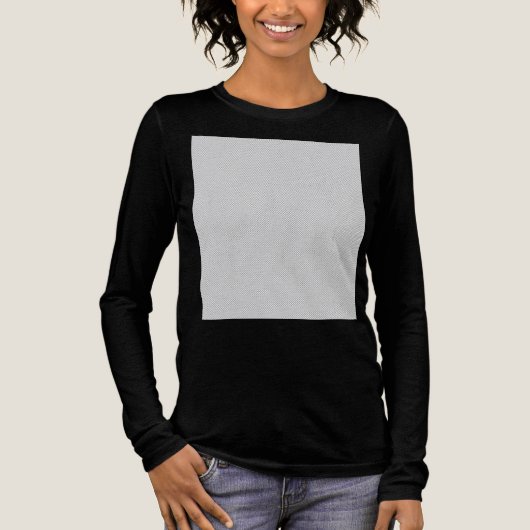 Minimal Grey Polka Dot Pattern  Tri-Blend Shirt (Vorderseite)