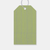 Minimal grüne Aquarellbinde Geschenkanhänger (Rückseite)