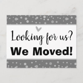 Minimal haben wir uns Personalisiert bewegt Postkarte