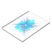 Minimal Hand & Eye Symbol Spiral Photo Notebook –  Notizblock (Linke Seite)
