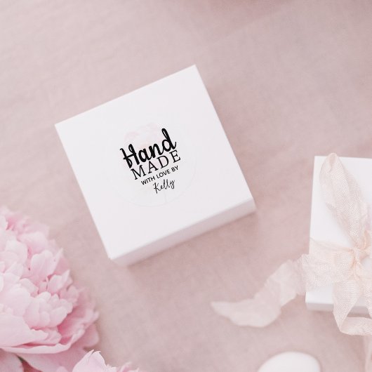 Minimal Handmade, Script Gummistempel