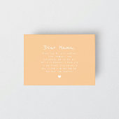 Minimal handschriftlich Elegant Moderner Muttertag Karte