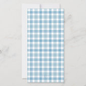 Minimal Happy Holidays Botanisches 3-Foto Dankeskarte (Rückseite)