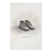 Minimal Holocaust Education Wall Print Poster (Vorderseite)