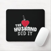 Minimal Husband hat es gemacht True Crime Mousepad (Mit Mouse)