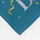 Minimal It's Husband's 85th Birthday Happy Fleecedecke (Ecke)