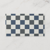 Minimal Japanese Kamon Business Card – Modern  Visitenkarte (Rückseite)