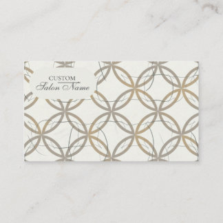 Minimal Japanese Pattern Design – Elegant Seigaiha Visitenkarte