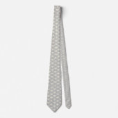 Minimal Japanese Pattern Necktie – Seigaiha Design Krawatte (Vorderseite)