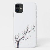 Minimal Japanese Tree Branch Case-Mate iPhone Hülle (Rückseite)