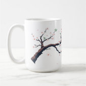 Minimal Japanese Tree Branch Kaffeetasse (Links)