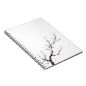 Minimal Japanese Tree Branch Notizblock (Rechte Seite)