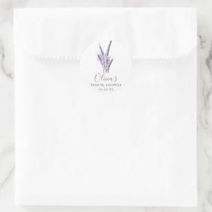 Minimal Lavendel Umschlag bevorzugen Stickers
